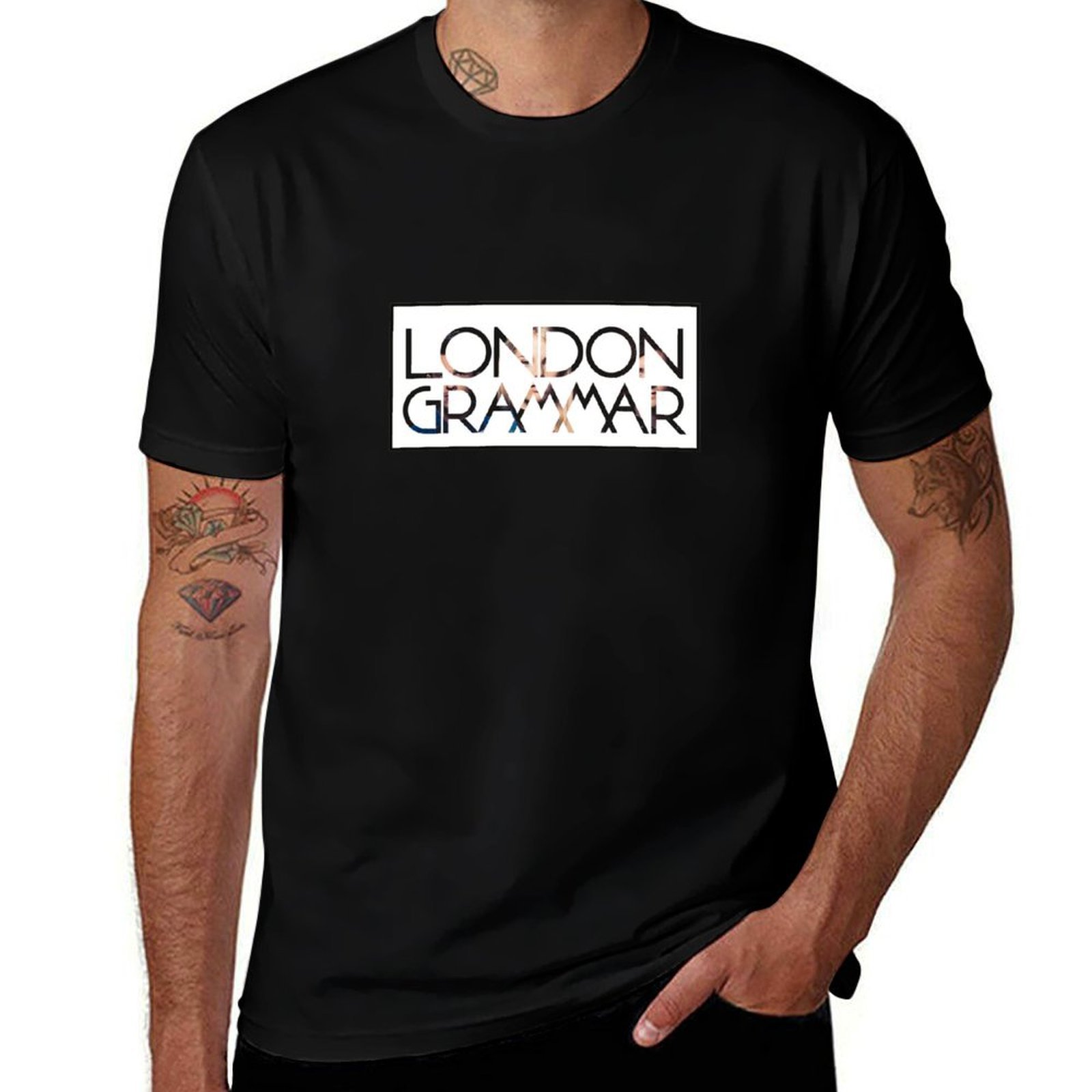 Street Fashion In London - London Grammar T-Shirt Street Fashion Casual