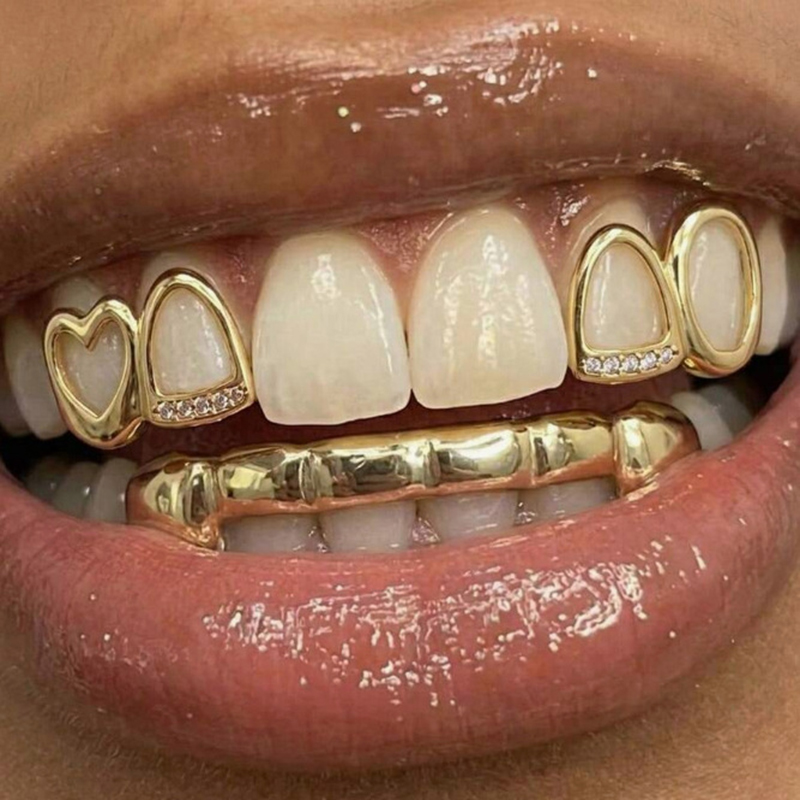 Street Fashion Jewelry - Meistverkaufte Personalisierte Modische Ausgehöhlte Glänzende Galvanisierte
