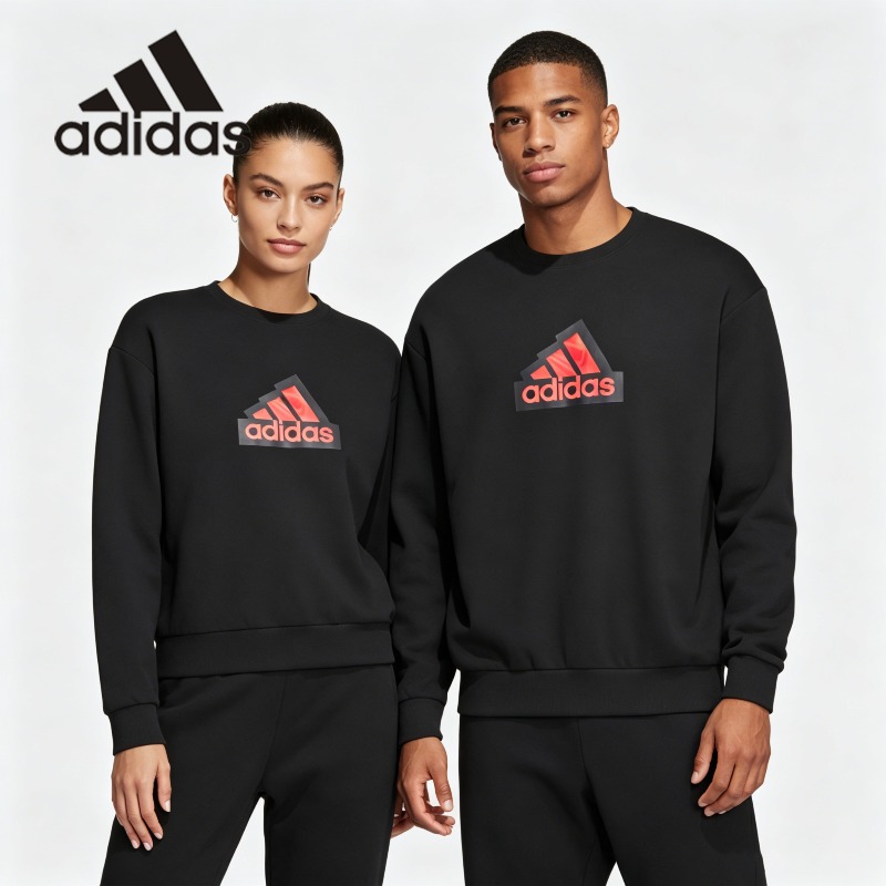 Street Fashion Adidas - Adidas Cropped Boxy Hoodie Y2K Ästhetik