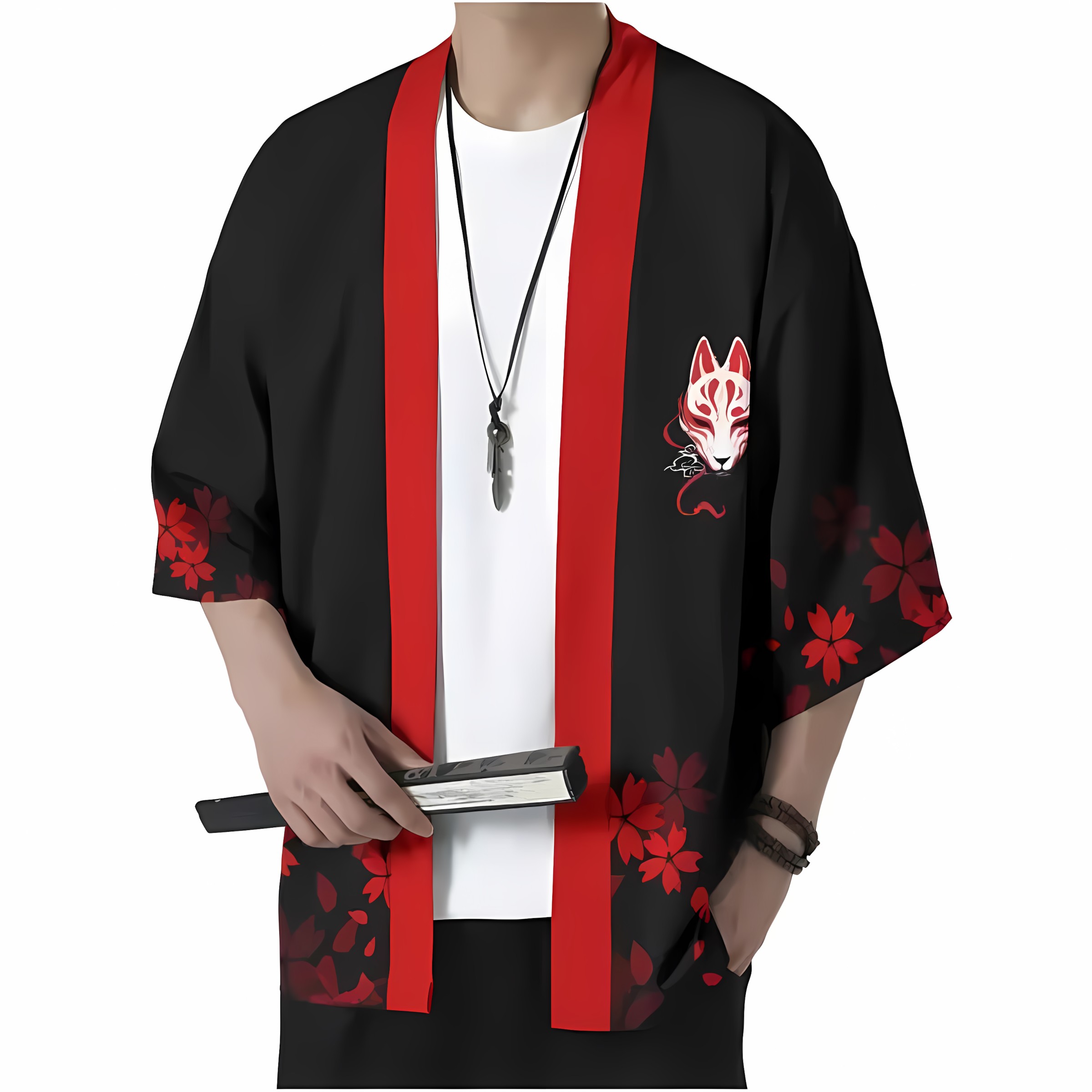 Street Fashion Kimono - 2026 Sommer Neuer Stil Herren-Kimono mit