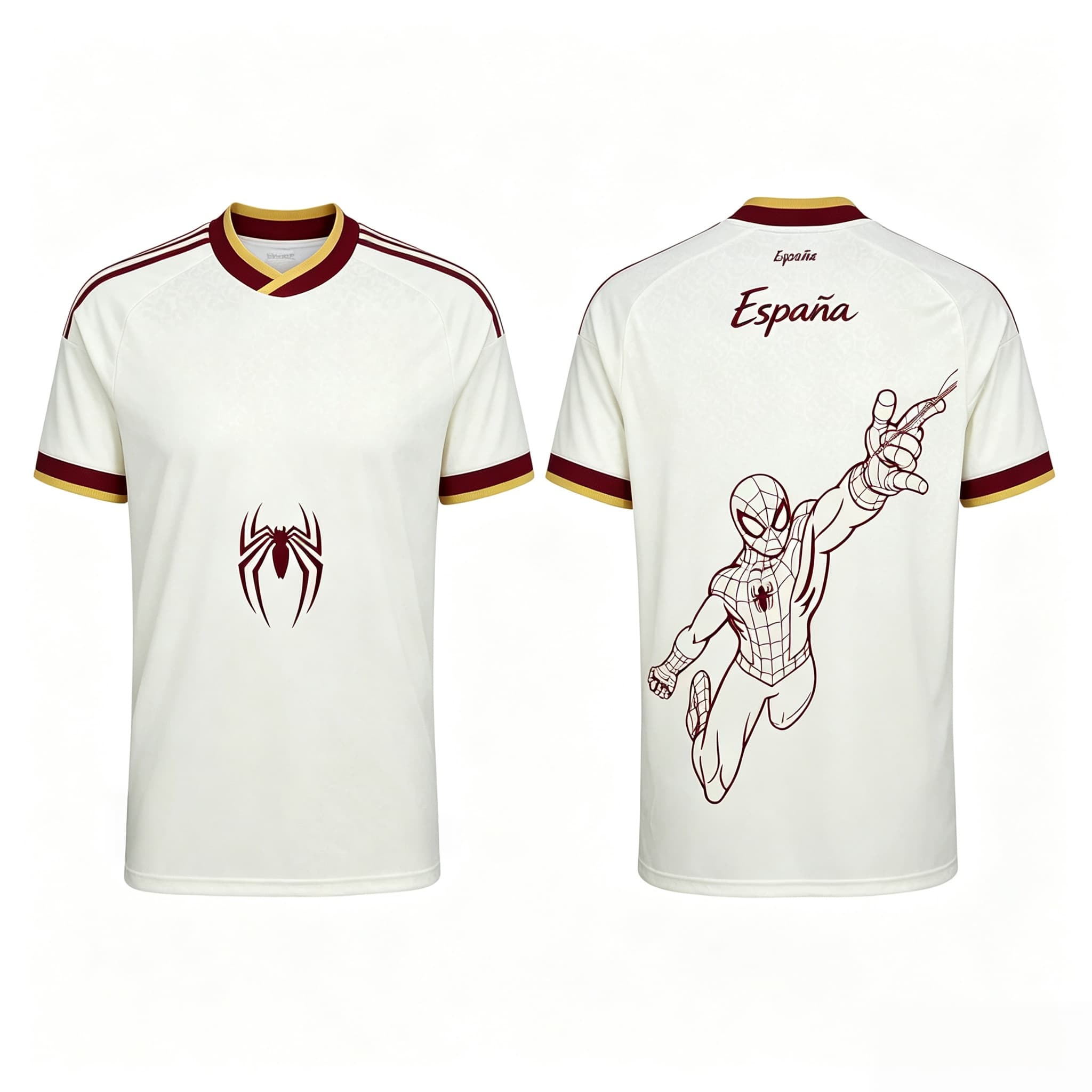 Street Fashion In Spain - Neues Spanien Fußballtrikot für Herren und