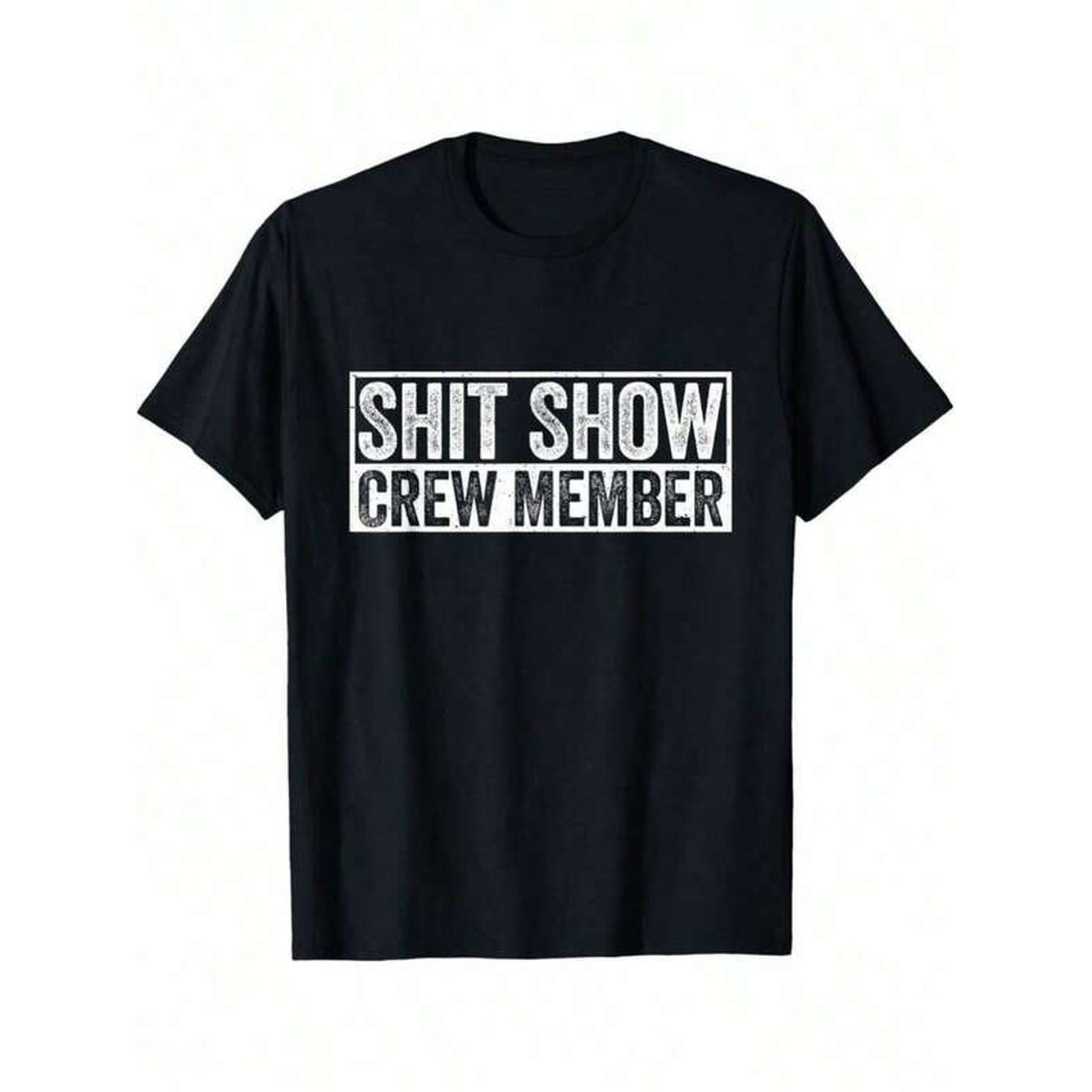 Street Fashion Couple - Lustiges Show-Crew-Mitglied-T-Shirt, Größe S, für Männer,