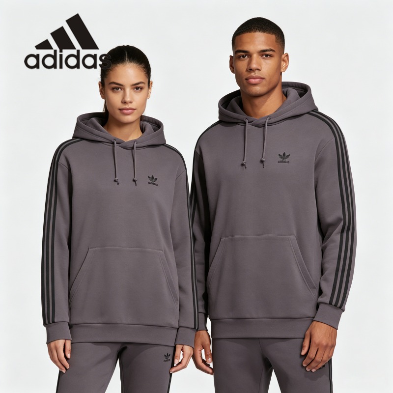 Street Fashion Adidas - adidas Y2K-Hoodie mit asymmetrischem Saum, einzigartiger