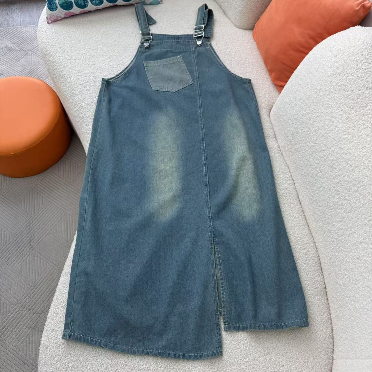 Street Fashion Kl - Sommer frauen Denim Hosenträger Kleider Koreanische