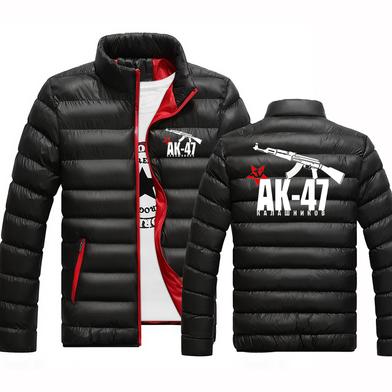Street Fashion Brand Logo - Vintage Classic Ak 47 Logo Herren-Baumwollkleidung,