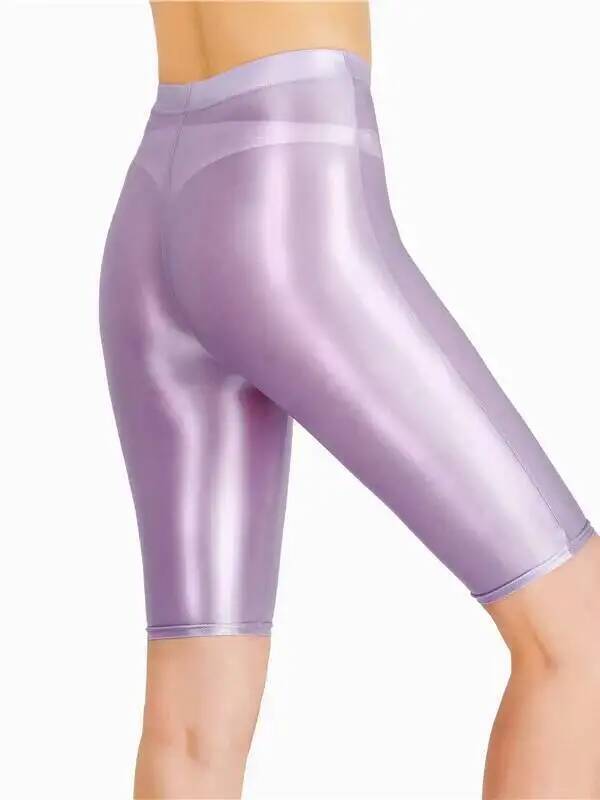Fashion Street Yoga - Neue Öl Glänzend Mesh Sieben Punkte