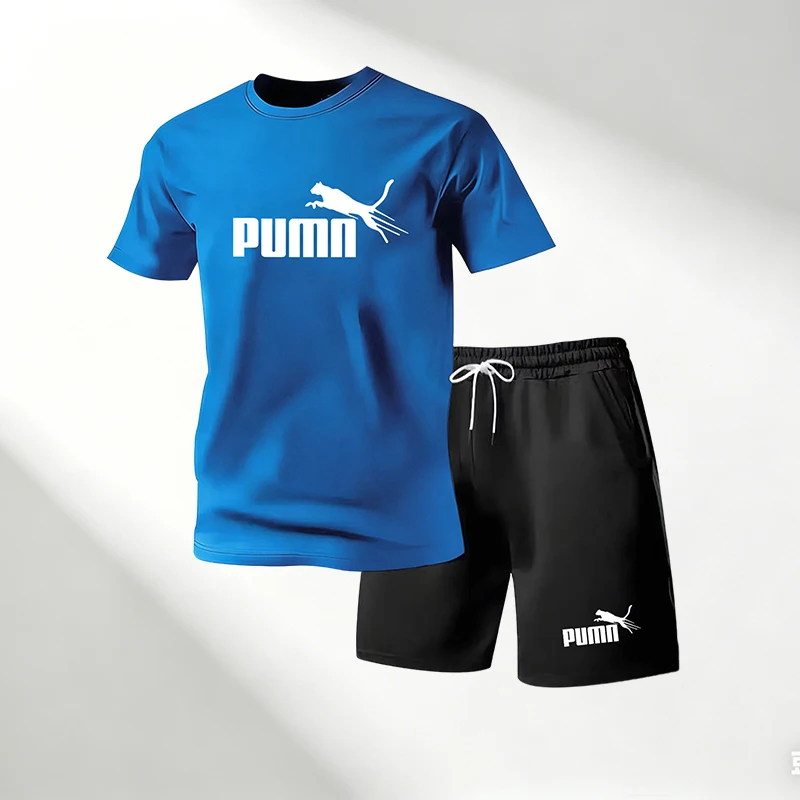 Street Fashion Summer 2026 - Heißer Verkauf 2026 Herren T-Shirt-Sets O-Ausschnitt