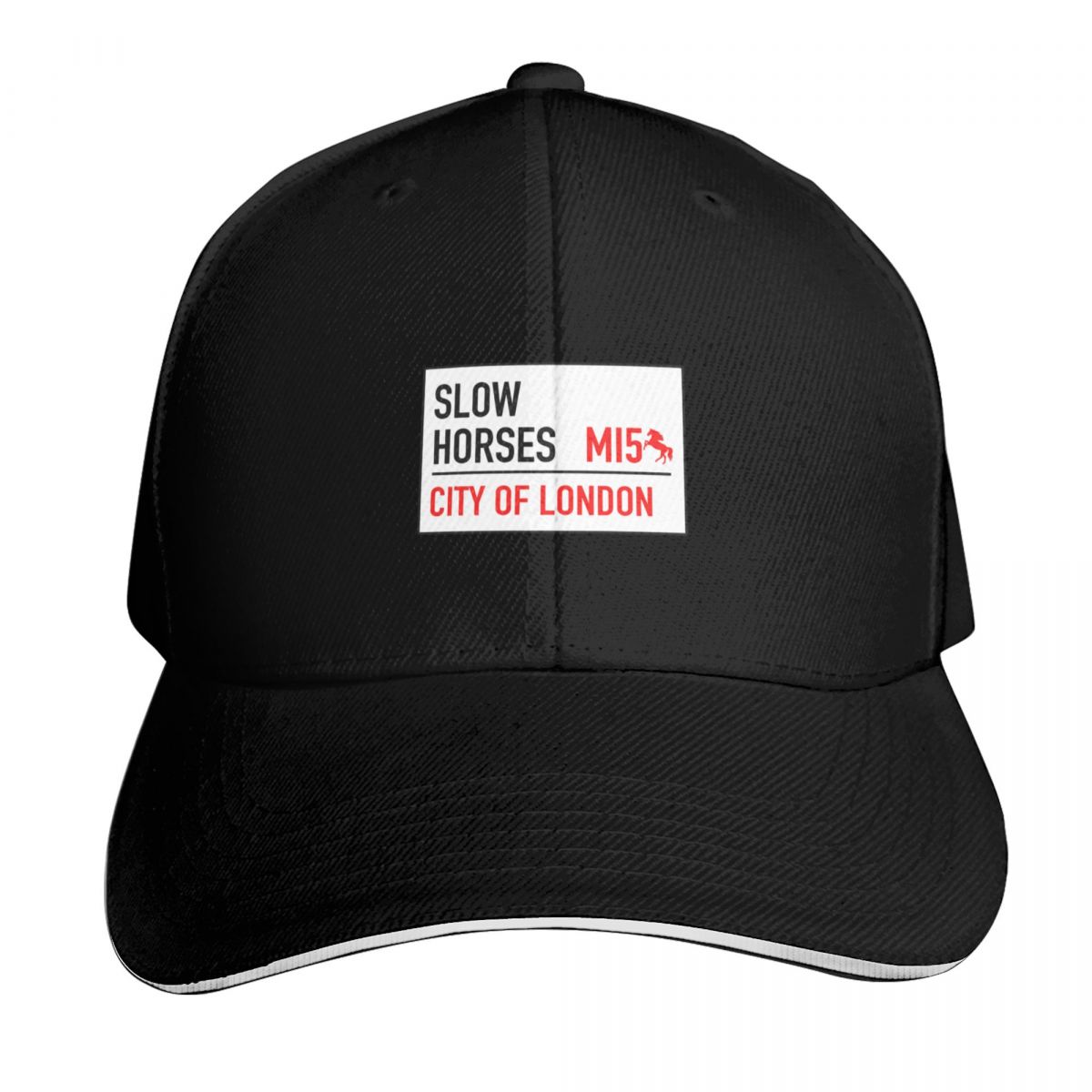 Street Fashion In London - Slow Horses London Street Sign Baseball