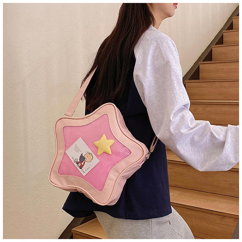 Street Fashion In Japanese - Japanischer minimalistischer, süßer, ästhetischer Schulterbeutel für