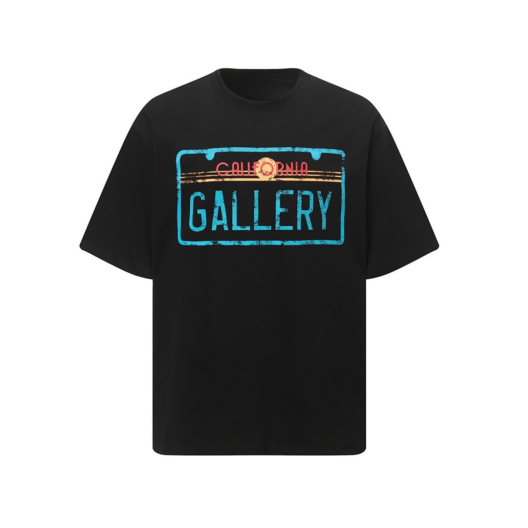 Street Fashion Brand Logo - Kalifornien-Nummernschild-Logo High-Street-Mode-Trend Marken-T-Shirt Baumwolle Grafik-T-Shirt Herren