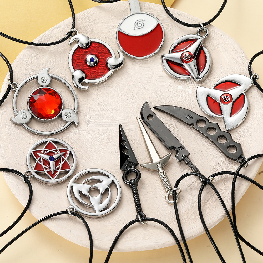 Street Fashion Jewelry - Naruto Uzumaki Anhänger Halskette Metall Anime
