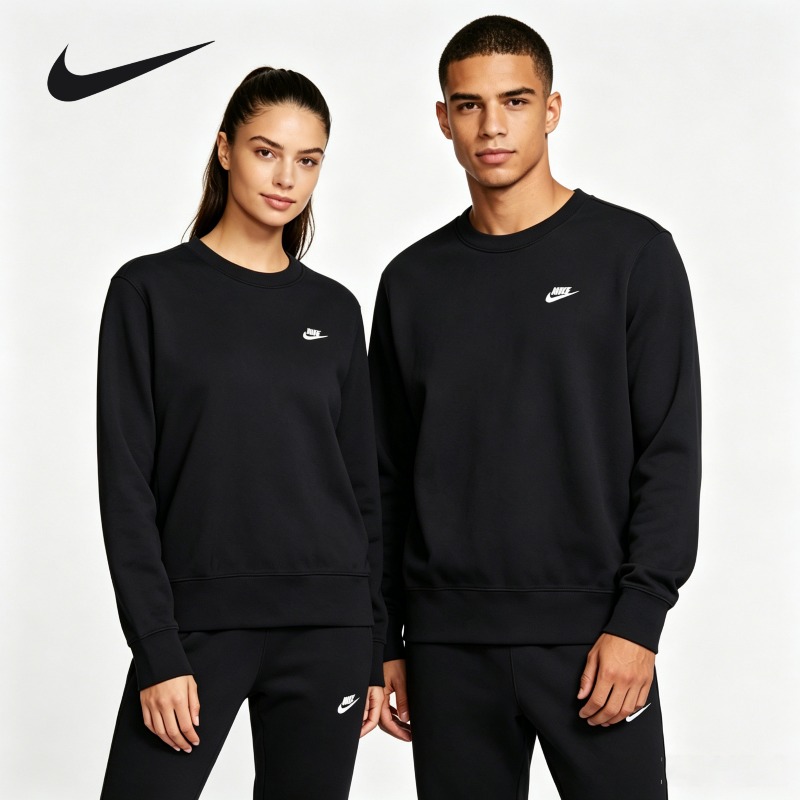 Street Fashion Nike - Nike Retro Grafik-Pullover Sweatshirt im Used-Look