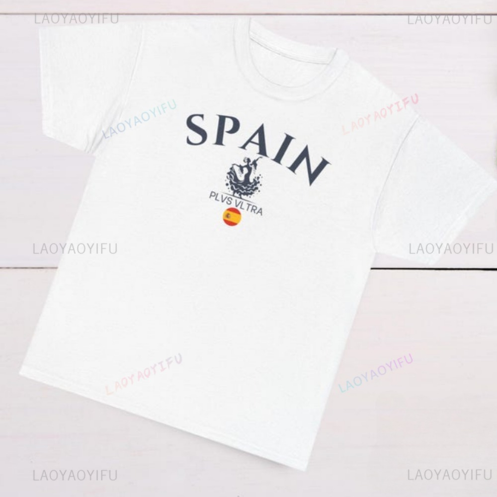 T-Shirt mit spanischer Flagge  – Street Fashion In Spain Bewertung und Preis