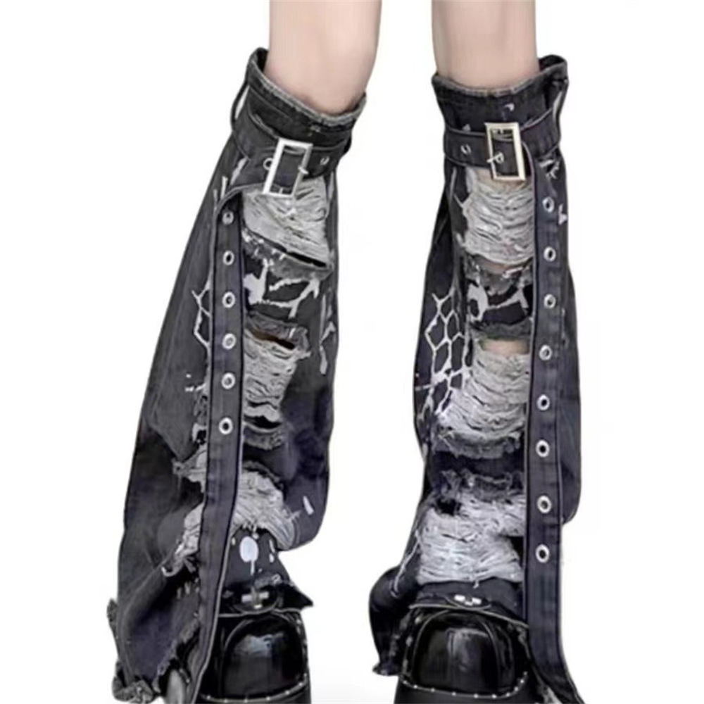 Mode Schnalle Gürtel Beinlinge – Street Fashion In Japanese Bewertung und Preis