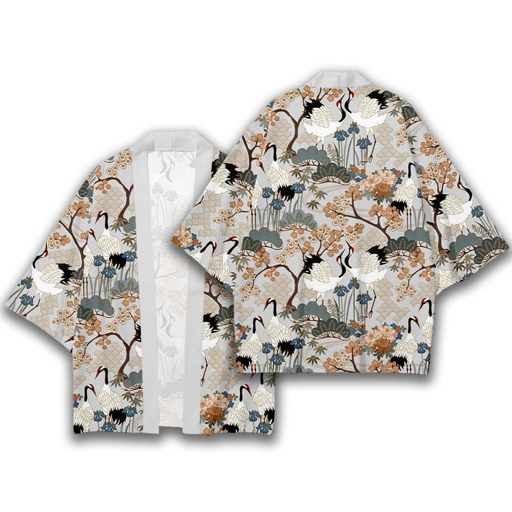 Kirschblütenmuster, japanische – Street Fashion Kimono Bewertung und Preis
