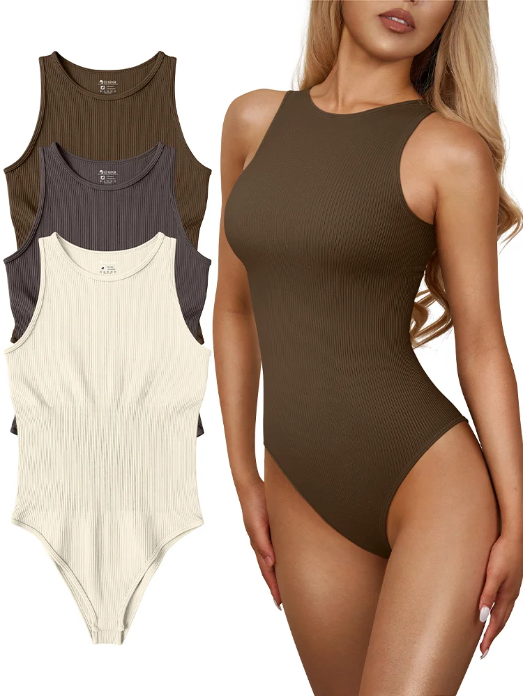 Sexy Damen-Bodysuits mit Rundh – Fashion Street Yoga Bewertung und Preis