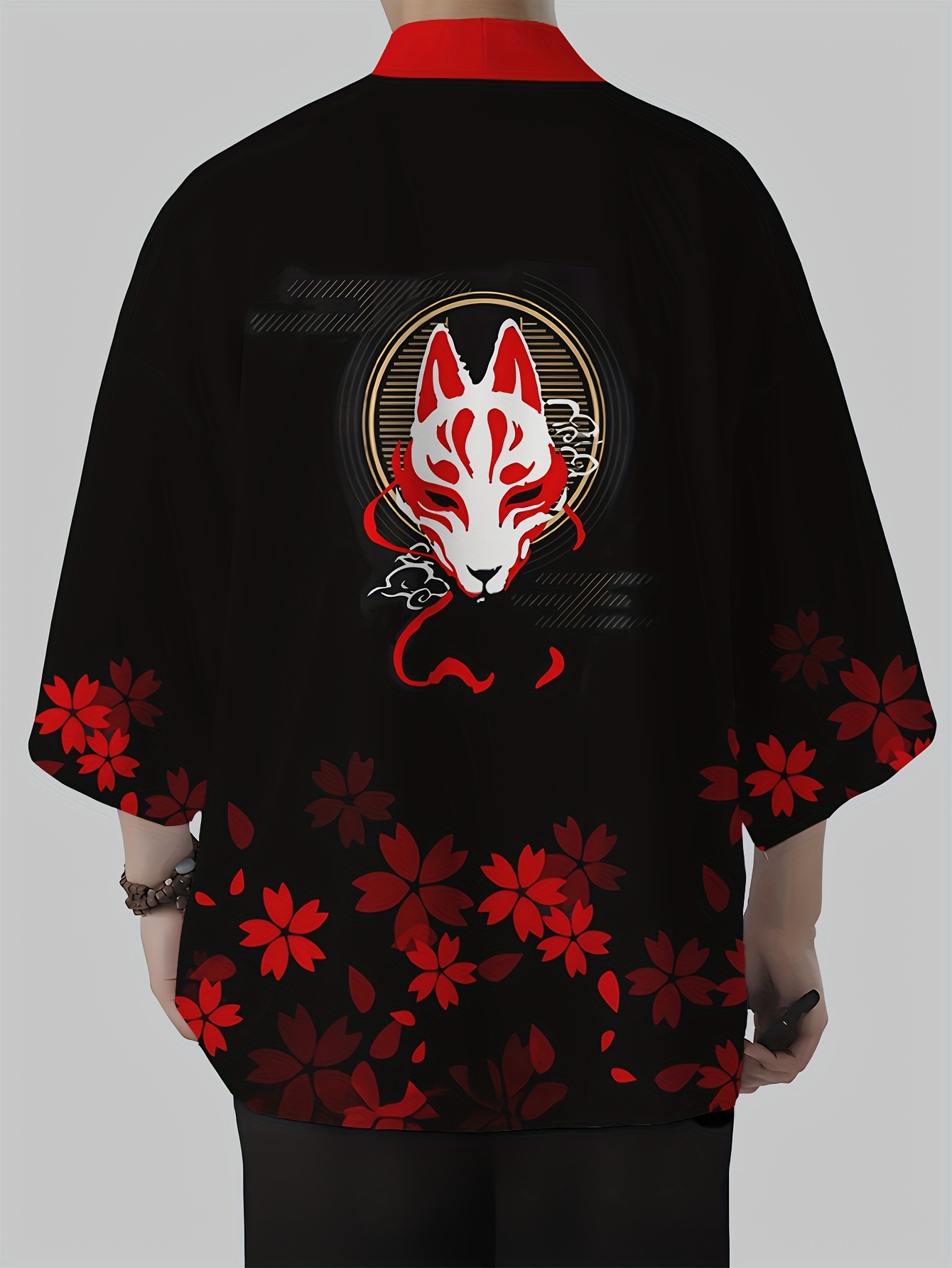2026 Sommer Herren Kimono mit  – Street Fashion Kimono Bewertung und Preis
