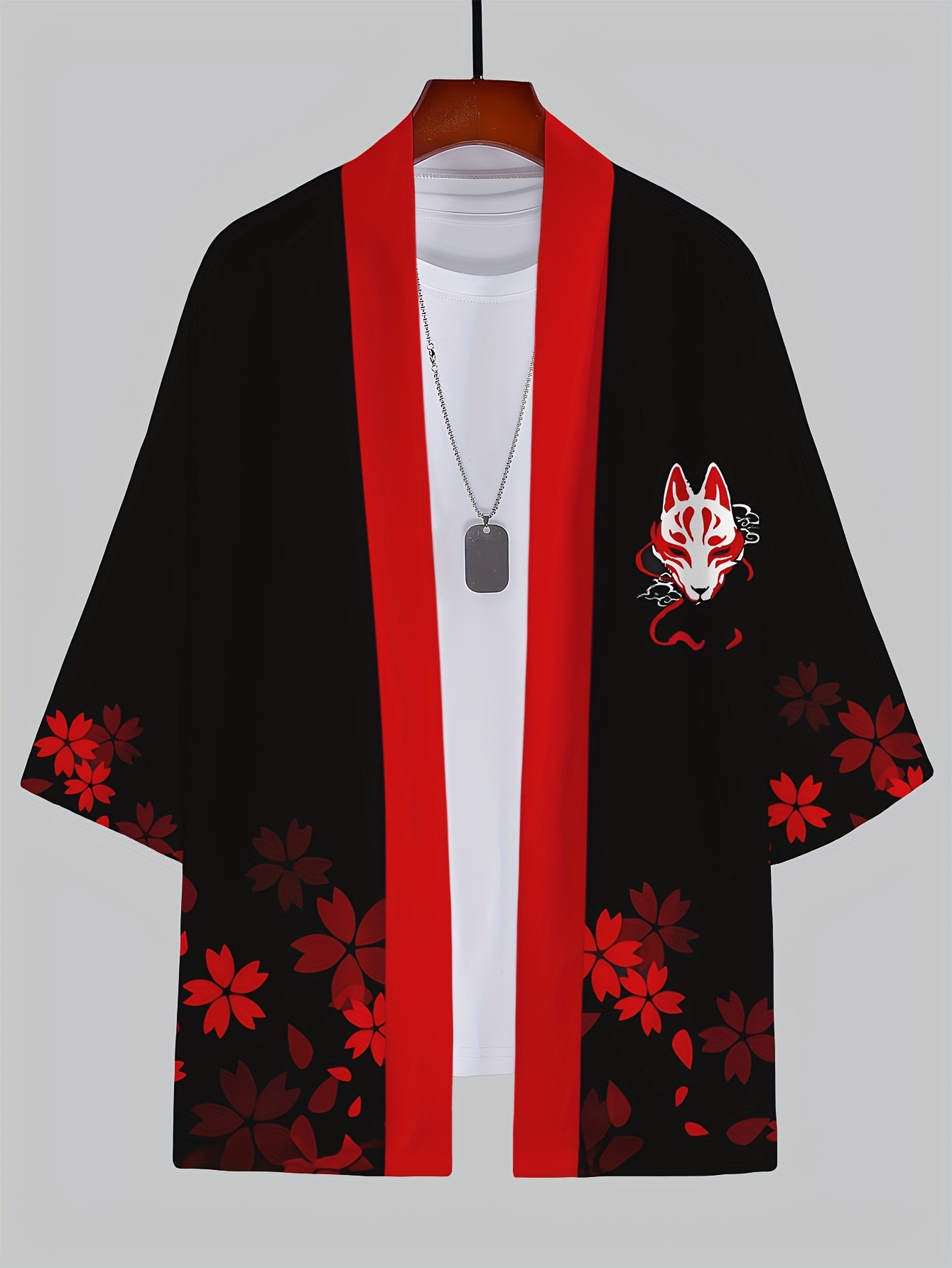2026 Sommer Herren Kimono mit  – Street Fashion Kimono Bewertung und Preis