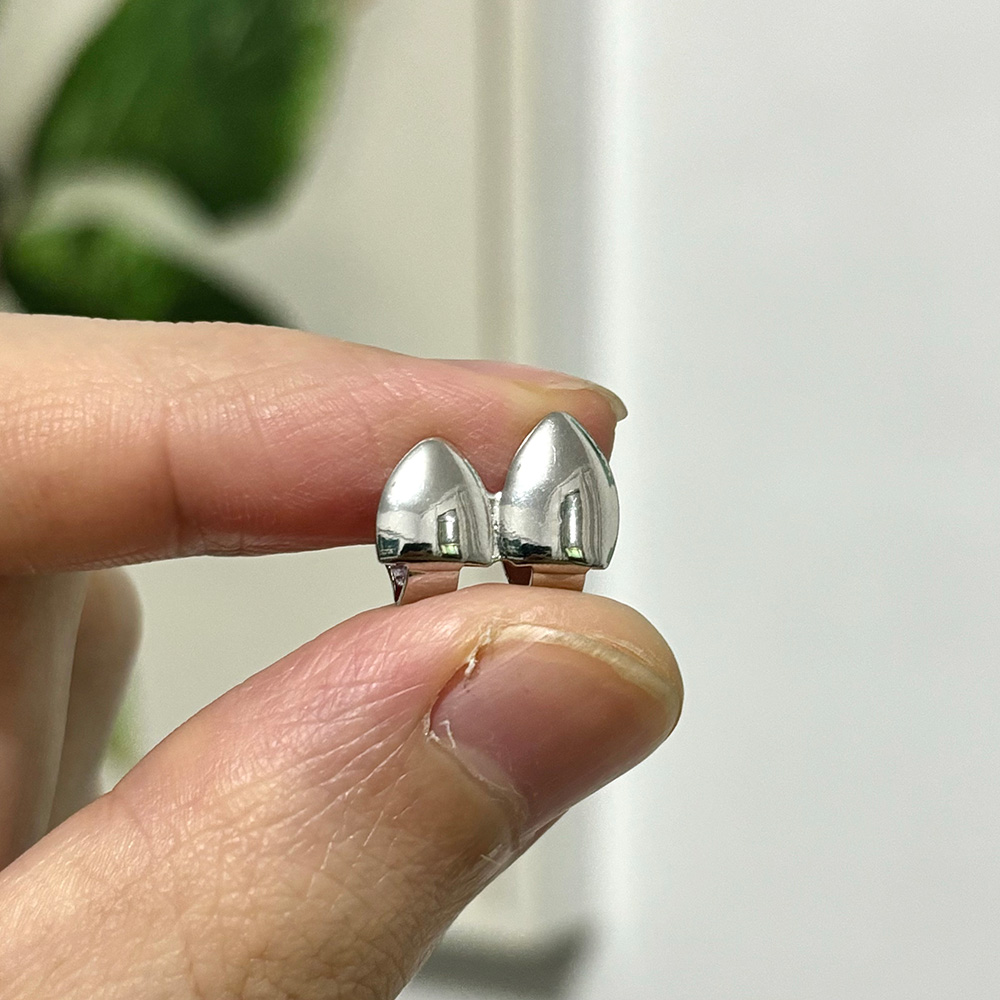 RACHELZ Einfache Doppel Hohlzä – Street Fashion Jewelry Bewertung und Preis