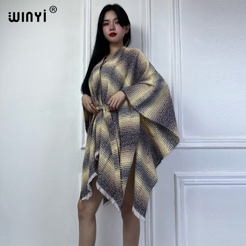 Winyi Winter jacke für Frauen  – Street Fashion Kimono Bewertung und Preis