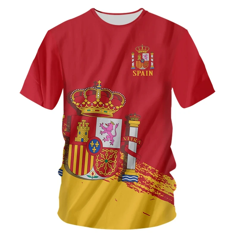Unisex 3D-Druck Spanien-Stil T – Street Fashion In Spain Bewertung und Preis