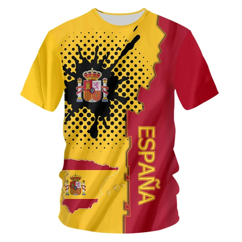 Unisex 3D-Druck Spanien-Stil T – Street Fashion In Spain Bewertung und Preis