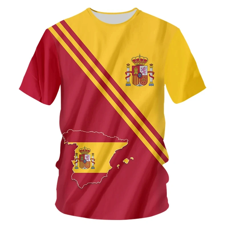 Unisex 3D-Druck Spanien-Stil T – Street Fashion In Spain Bewertung und Preis