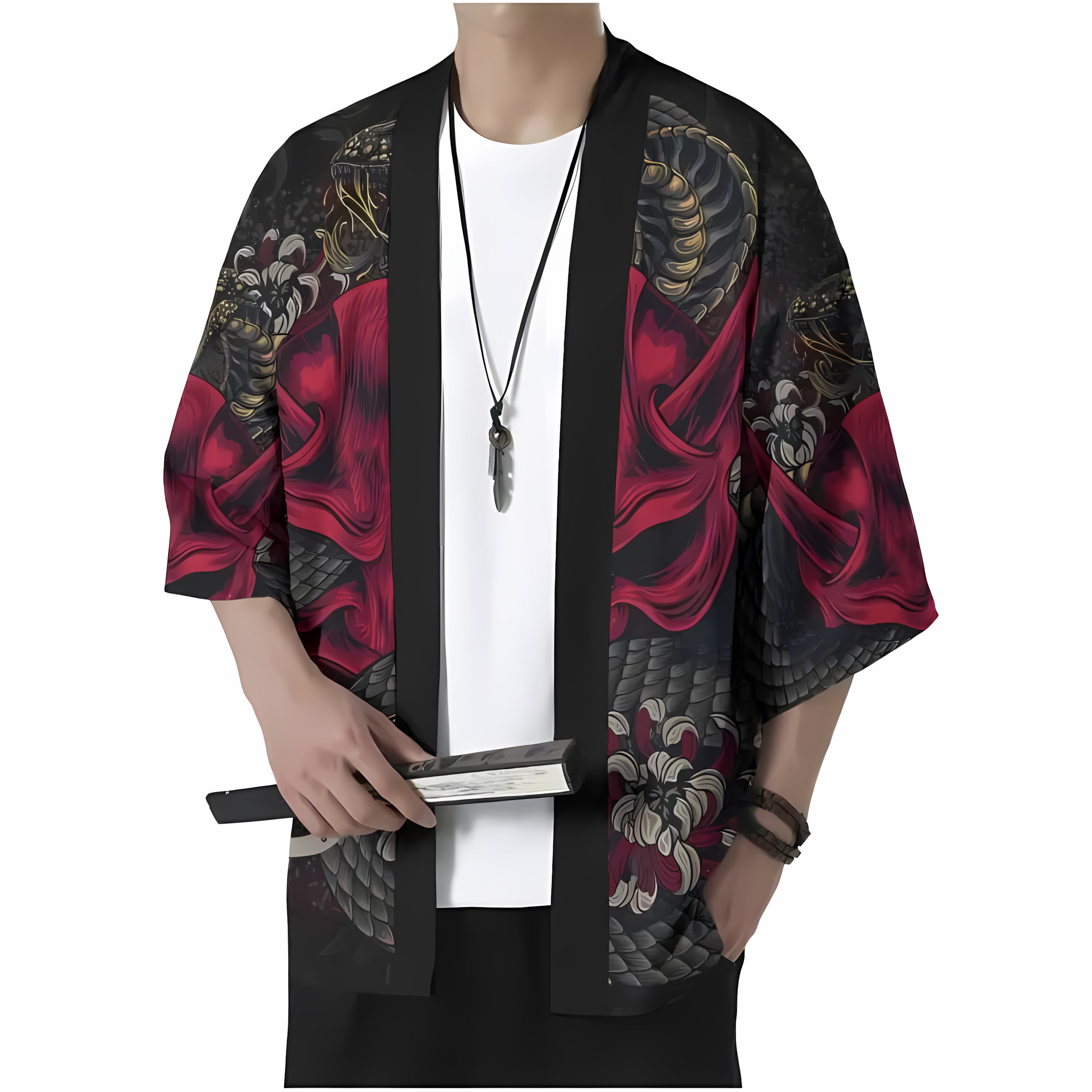 2026 Sommer Neue Herren-Kimono – Street Fashion Kimono Bewertung und Preis