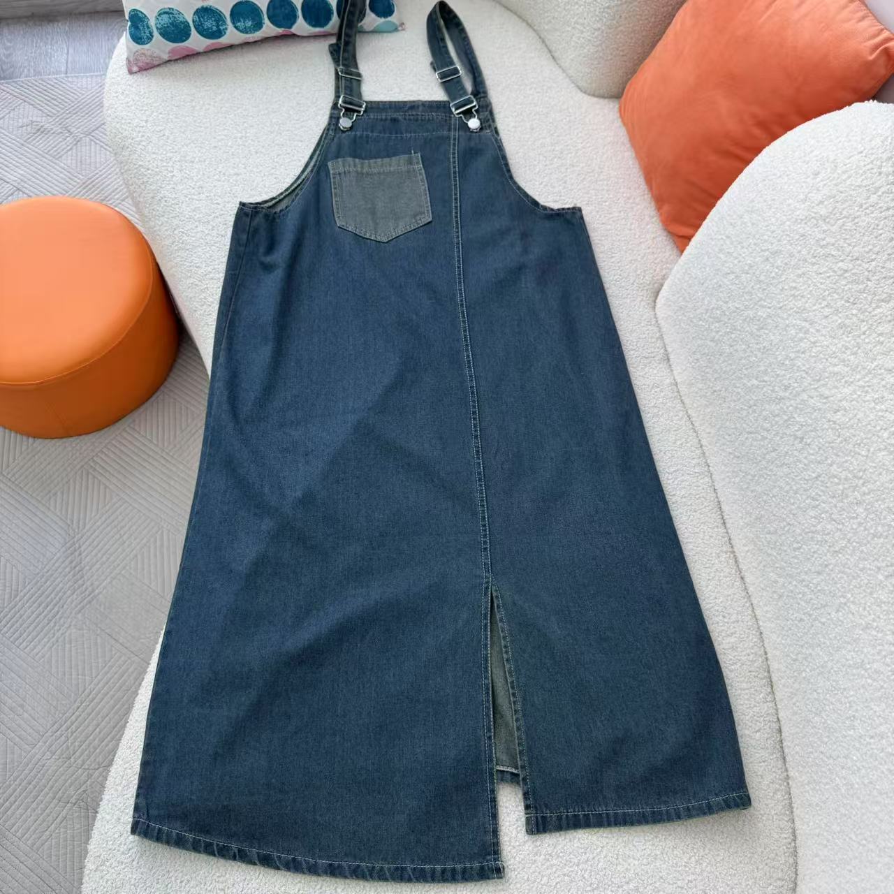 Sommer frauen Denim Hosenträge – Street Fashion Kl Bewertung und Preis