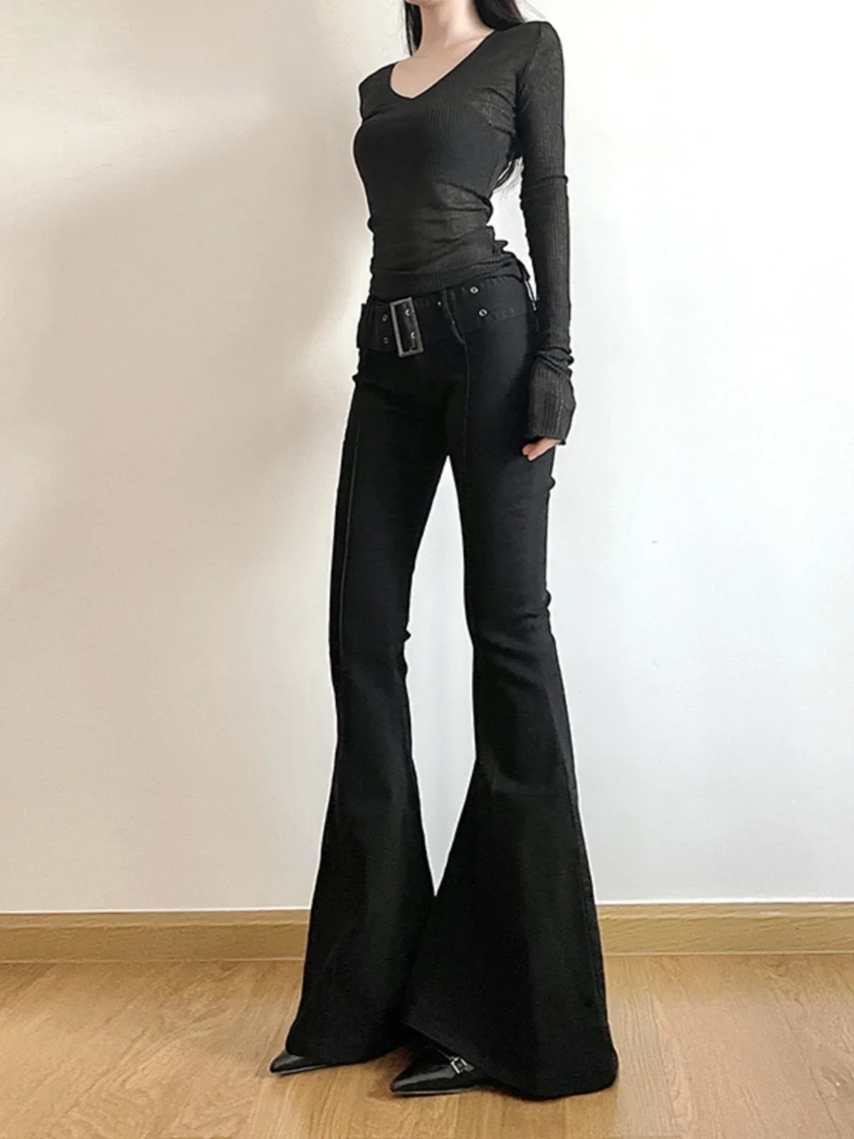 Frauen Schwarz Ausgestelltes H – Fashion Street Yoga Bewertung und Preis