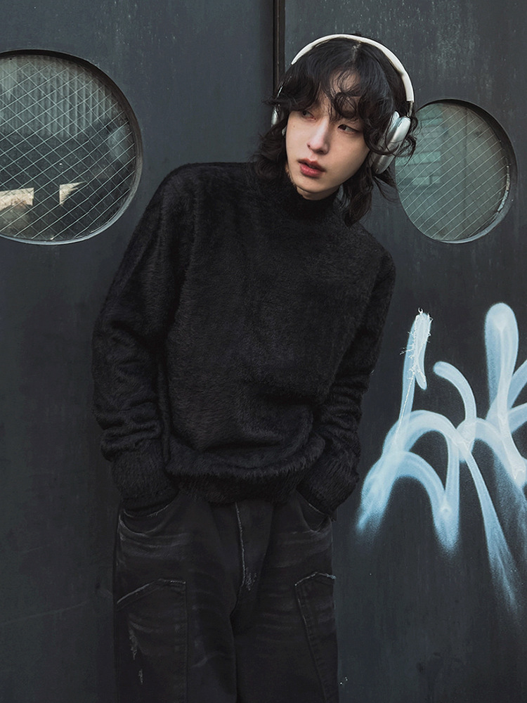 Pelzkragen-Pullover Rock Herre – Street Fashion In London Bewertung und Preis