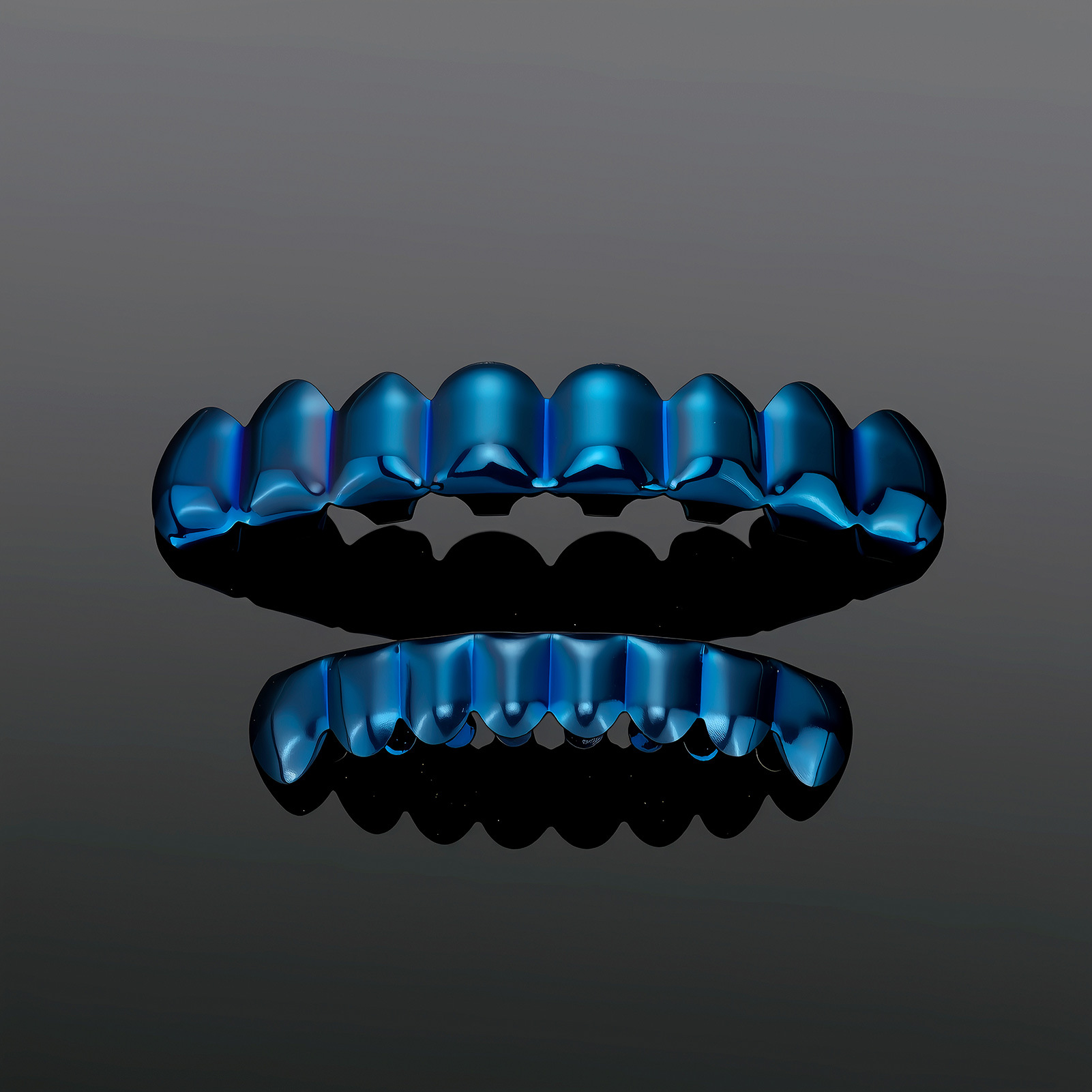Dunkelblaues Hip-Hop-Grillz-Se – Street Fashion Jewelry Bewertung und Preis