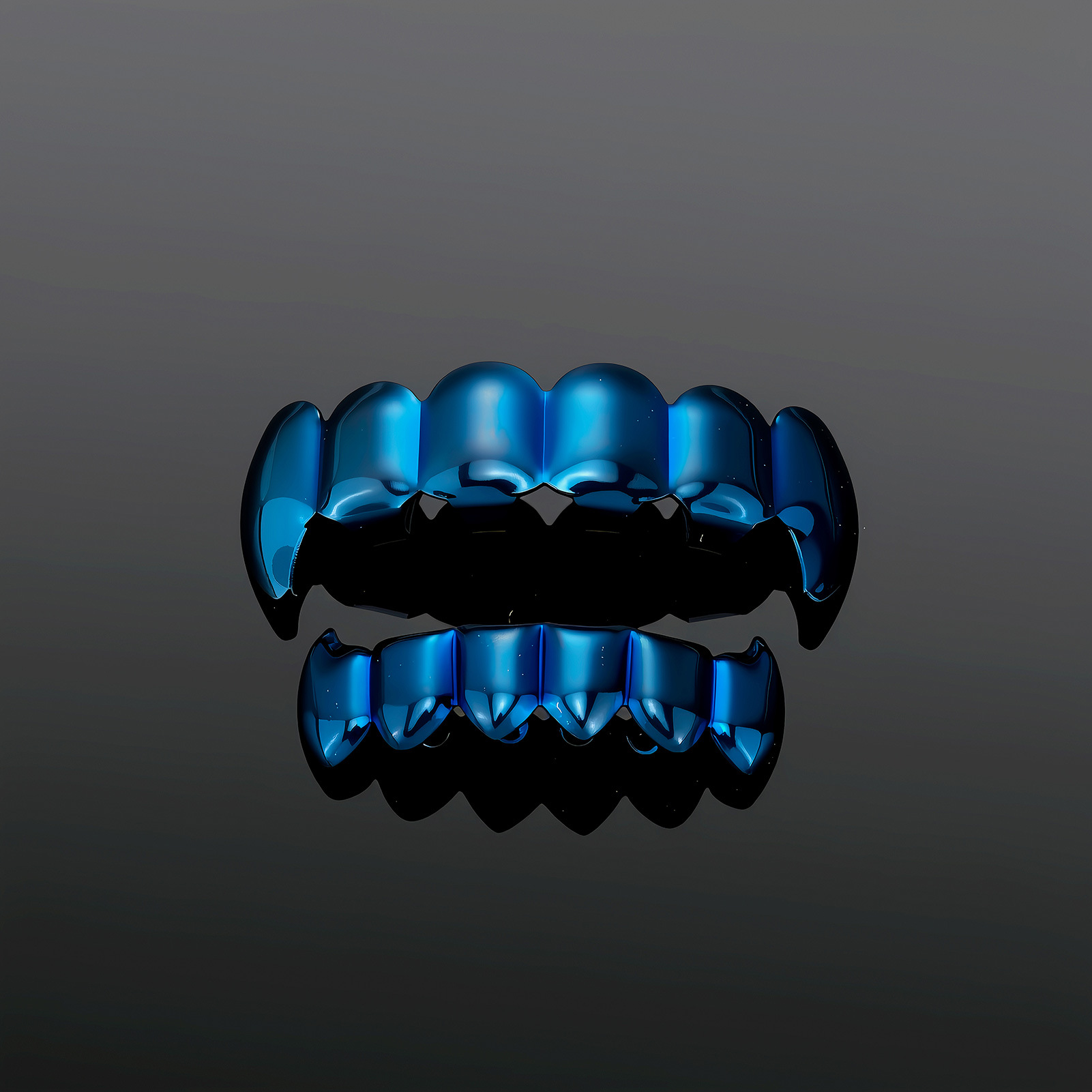 Dunkelblaues Hip-Hop-Grillz-Se – Street Fashion Jewelry Bewertung und Preis