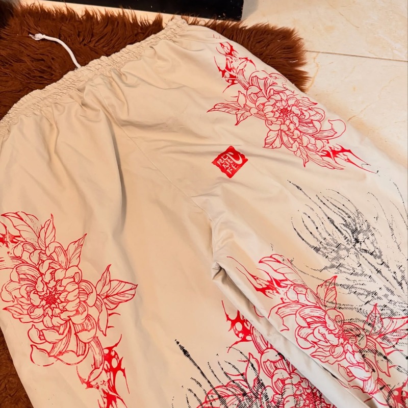 Harajuku Red Spider Lily Print – Street Fashion In Japanese Bewertung und Preis