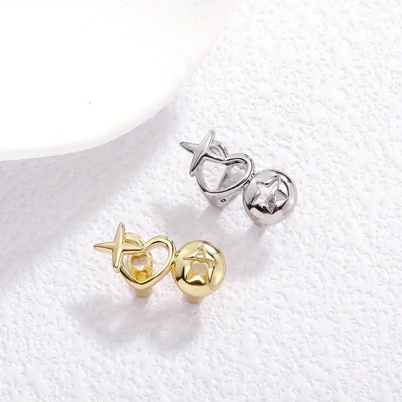 Klassische sternförmige Hip-Ho – Street Fashion Jewelry Bewertung und Preis