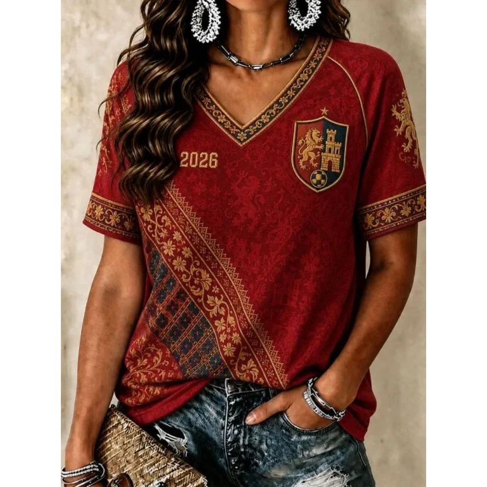 2026 Sommer Spanien Fußball-Fa – Street Fashion In Spain Bewertung und Preis