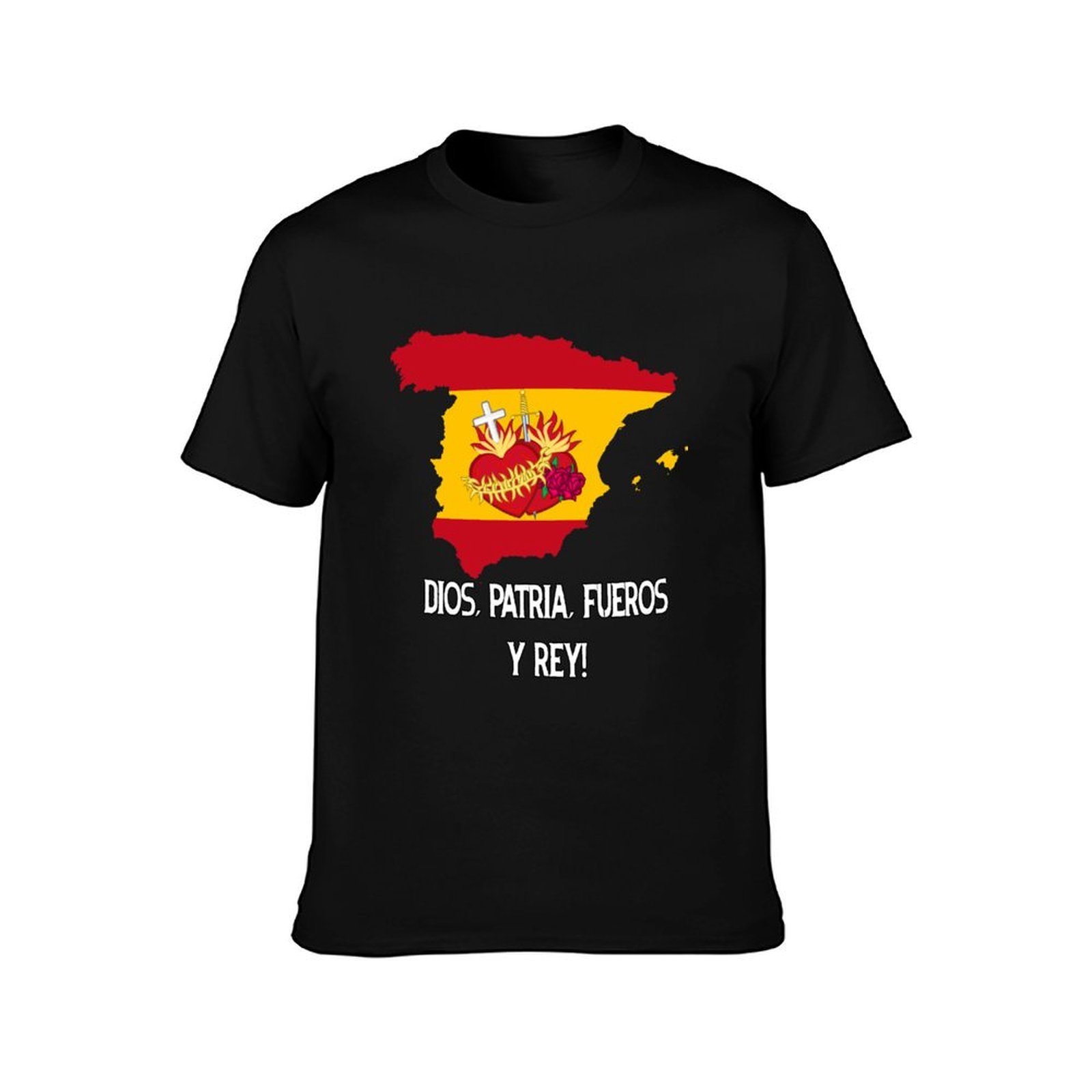Katholisches Spanien-T-Shirt,  – Street Fashion In Spain Bewertung und Preis