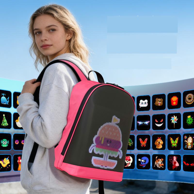 Trendige LED-Rucksäcke mit App – Street Fashion App Bewertung und Preis
