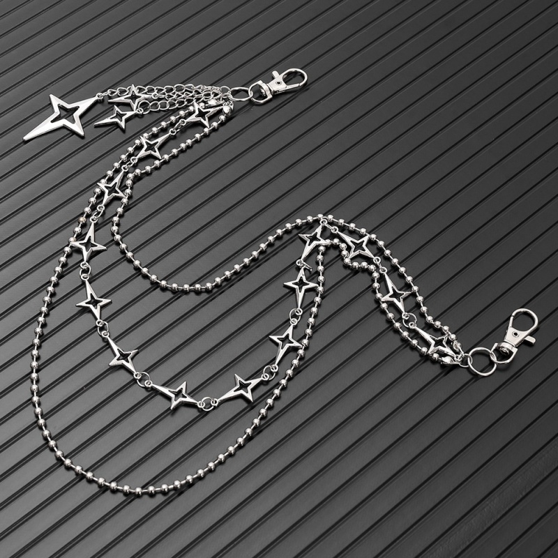 Damen Punk Hip-Hop Mehrschicht – Street Fashion Jewelry Bewertung und Preis